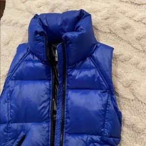 SAM VEST BLUE NEVER WORN!!!!!